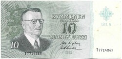 10 márka markkaa 1963 Finnország