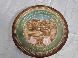 Rare Zsolnay Wall Plate