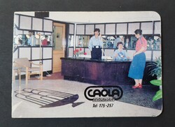CAOLA a Bőre Őre kinyitható kártyanaptár 1987