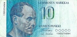 10 márka markkaa 1986 Finnország 1.