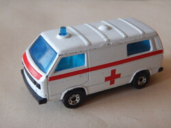 Matchbox Volkswagen Transporter mentőautó, 1987