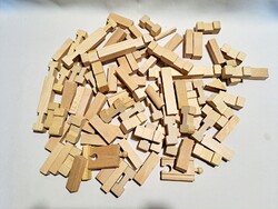 Natúr fa gyerek építő kocka 1,2 kg