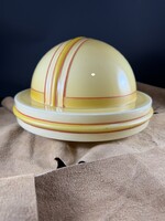 Art deco 30’s évek szépséges mennyezeti lámpa búra