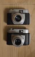Beier beirette ndk film camera package (2 pcs) – 1 working + 1 spare + leather case