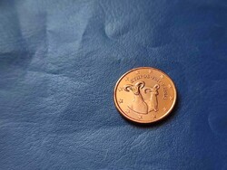 CIPRUS 5 EURO CENT 2017 KECSKE! ! UNC! RITKA!