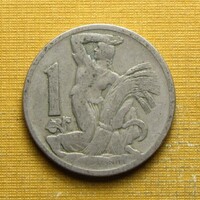 Csehszlovákia 1922 1 Korun / Korona