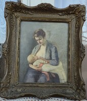 Ida Konek: Mother with Child