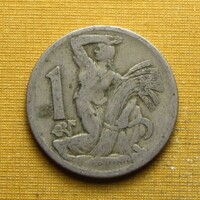 Csehszlovákia 1922 1 Korun / Korona