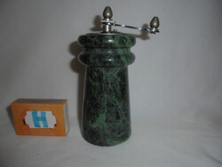 Green Marble Pepper Grinder, Mill