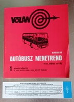 VOLÁN - Hivatalos Autóbusz Menetrend, 1982. május 23-tól, RITKA