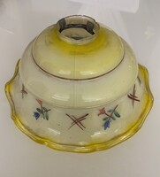 RETRÓ KÉZZEL FESTETT LÁMPABÚRA !