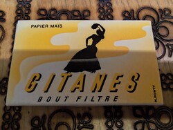 1db 3 szálas kóstoló csomag bontatlan vintage Gitanes cigaretta