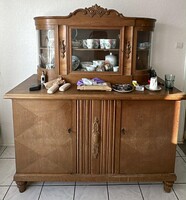 Tálaló szekrény - vitrines komód