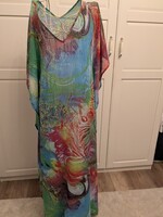 Női L-XL-es  moletti- oversize típusú strandruha, háziruha, nyári ruha , made in India