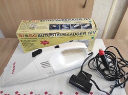 Retro autós morzsa porszívó/ szivargyújtó/