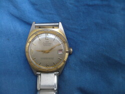 Régi svájci ws superstar 23 köves felhúzós dátumos karóra