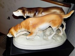 Royal Dux, Antique Dog Figurine