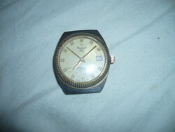 Régi svájci bourbon de luxe waterresistant felhúzós dátumos karóra