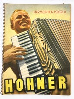 Beecker Vilmos: Eredeti Hohner-módszerű tangóharmonika iskola, 1940-es évek - gyűjtői ritkaság