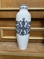 Hollóházi porcelán váza