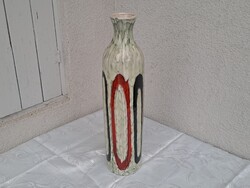 Hatalmas Illés László mid-century, vintage dekoratív kerámia váza