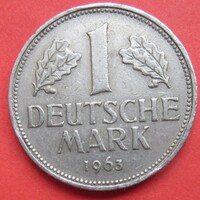 Német /NSZK / 1 márka 1963 G