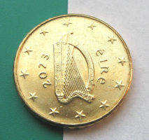 Írország - 10 euro cent - 2023 - kelta hárfa