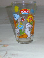 KOCH üveg pohár ( Nyuszi )