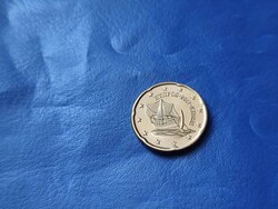 CIPRUS 20 EURO CENT 2017 HAJÓ! UNC! RITKA!