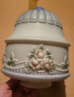 Antik hibátlan, szecessziós, jugendstil, art nouveau csillár, lámpa búra