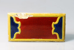 Zsolnay csempe, épületdísz 19. sz.