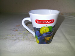 TEEKANNE porcelán teás csésze, bögre ( Gyümölcsös )