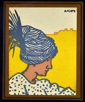 Gróf Zichy István (1879-1951) PARISIENNE 1911