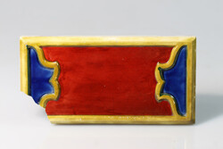 Zsolnay csempe, épületdísz 19. sz.