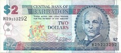 2 dollár Barbados 2000 1.