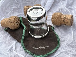 CHAMPAGNE CLUB - Dom Pérignon x Christofle Millennium ezüstözött pezsgődugó emlékkapszula
