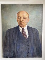 Bánovszky Miklós Lenin Portré