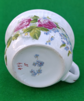 Vintage rózsás komacsésze 19 sz vége