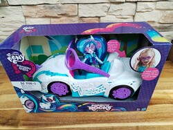 RITKA! My Little Pony Equestria Girls – DJ Pon-3 autó - bontatlan, gyűjtői darab