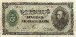 5 pengő 1926 restaurált 1.