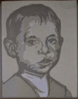 Fényes Adolf (1867 - 1945) FIÚ PORTRÉ