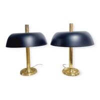 Midcentury "Gomba" lámpa pár Egon Hillebrand, 1970-es évek - 53420