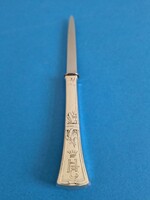 Ezüst szecessziós levélbontó kés Klinkosch