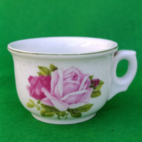Vintage rózsás komacsésze 19 sz vége