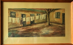 Bicskei Karle Istvan aquarelle