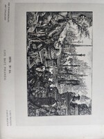 Giovanni Battista Piranesi – római látkép (1879) – antik grafika