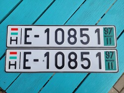 Hollóházi License Plate