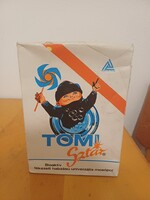Retro Tomi Sztár mosópor üres doboza