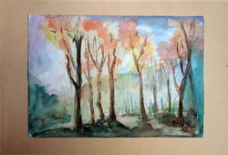 Bicskei Karle Istvan aquarelle