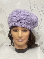 Lila barett ‘ Lavender’ handmade